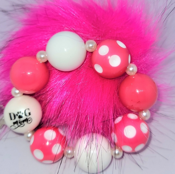 DOG MOM Wrislet Keychain!! 🐕 🐶 🦮 🐕‍🦺 - Picture 6 of 8